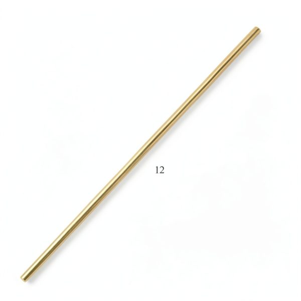 Brass Solid Round Rod Lathe Bar Stock 1/8" x 12" 4pcs Sutemribor-2
