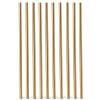 Comonc 15PCS 2.5mm Solid Brass Rods Kit – 12in Length, C27400-0