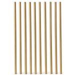 Comonc 15PCS 2.5mm Solid Brass Rods Kit – 12in Length, C27400-0
