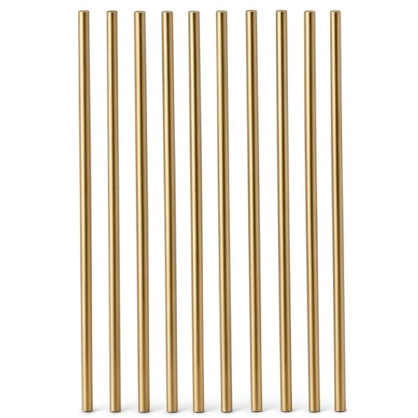 Comonc 15PCS 2.5mm Solid Brass Rods Kit – 12in Length, C27400-0