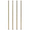 Brass Solid Round Rod Lathe Bar Stock 1/8" x 12" 4pcs Sutemribor-1
