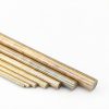 Brass Rods VictorsHome 1.5mm x 300mm Round Solid Shaft Bar Stock 10pcs-2