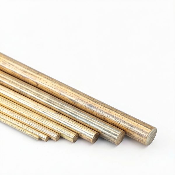 Brass Rods VictorsHome 1.5mm x 300mm Round Solid Shaft Bar Stock 10pcs-2