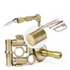 uxcell 1 Pcs 1 1/2" (38mm) Brass Solid Round Rod 8" (203mm) H62 Bar-4