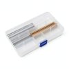 Glarks 21pcs 3 Sets of Metals Round Rod Lathe Bar Stock for DIY Craft Tool, Diameter 2mm - 8mm, Length 100mm, Metals Include Brass, Stainless Steel, Aluminum-6