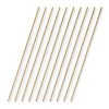 Brass Rods VictorsHome 1.5mm x 300mm Round Solid Shaft Bar Stock 10pcs-0