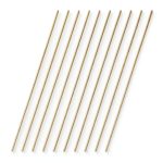 Brass Rods VictorsHome 1.5mm x 300mm Round Solid Shaft Bar Stock 10pcs-0