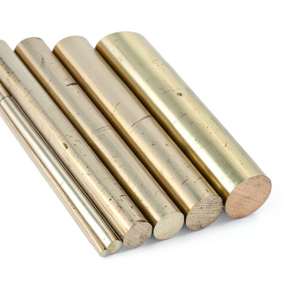 uxcell 8 Pcs 5/64" (1.8mm) Brass Round Rod 14" (356mm) H62 Bar Stock-2