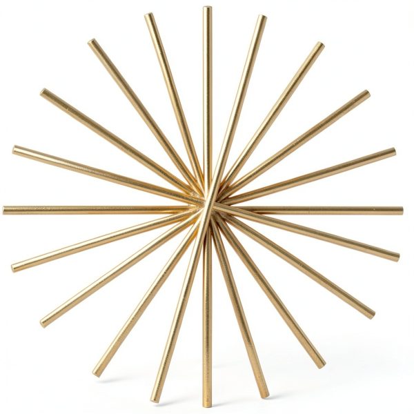 Brass Solid Round Rod Lathe Bar Stock 1/8" x 12" 4pcs Sutemribor-4