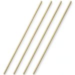 Brass Solid Round Rod Lathe Bar Stock 1/8" x 12" 4pcs Sutemribor-0