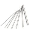 Glarks 21pcs 3 Sets of Metals Round Rod Lathe Bar Stock for DIY Craft Tool, Diameter 2mm - 8mm, Length 100mm, Metals Include Brass, Stainless Steel, Aluminum-5
